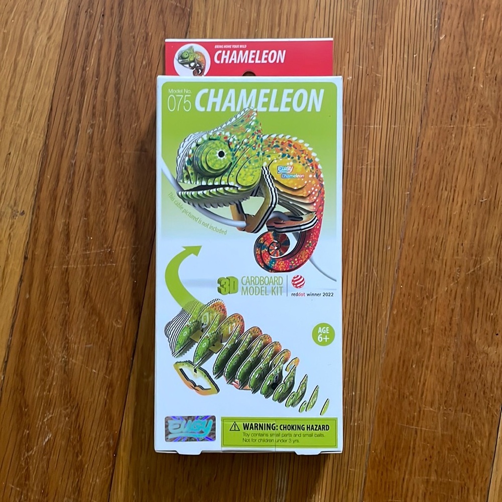 Chameleon 3D puzzle